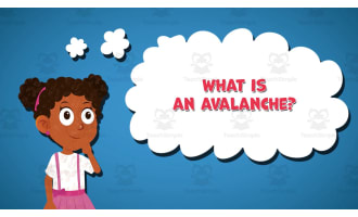 I WONDER - What Is An Avalanche | Animated Video Lesson
