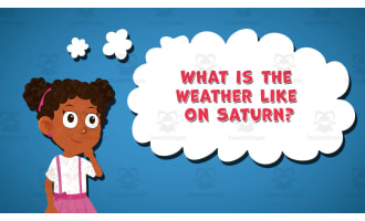 I WONDER - What Is The Weather Like On Saturn | Animated Video Lesson