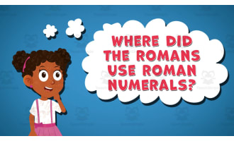 I WONDER - Where Did The Romans Use Roman Numerals | Animated Video