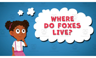 I WONDER - Where Do Foxes Live | Animated Video Lesson