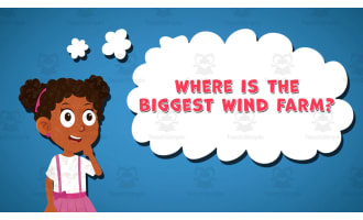 I WONDER - Where Is The Biggest Wind Farm | Animated Video Lesson