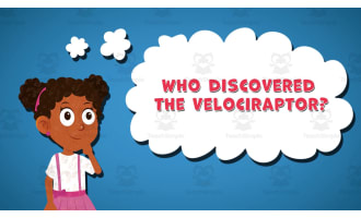 I WONDER - Who Discovered The Velociraptor | Animated Video Lesson