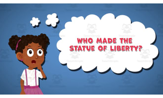 I WONDER - Who Made The Statue Of Liberty | Animated Video Lesson