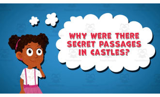 I WONDER - Why Were There Secret Passages In Castles | Animated Video
