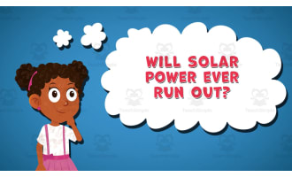 I WONDER - Will Solar Power Ever Run Out | Animated Video Lesson