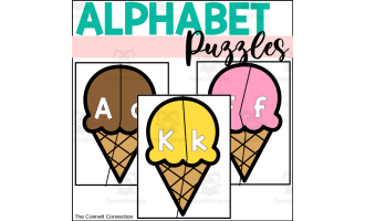 Ice Cream Alphabet Puzzles