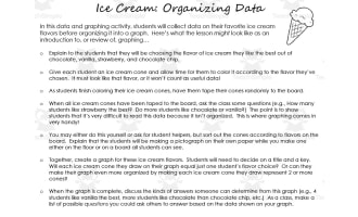 Ice Cream Graph Activity