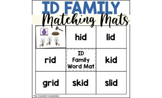 ID Words Matching Mats