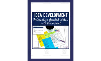 Idea Development Guided Notes + PowerPoint
