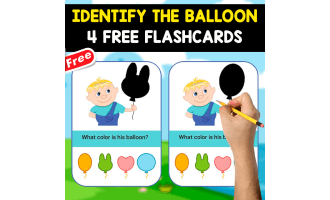 IDENTIFY THE BALLOON | VISUAL EXERCISES