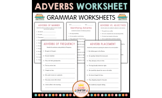 Identifying Adverbs - Adverbs of Manner - Adverbs of Time and Place