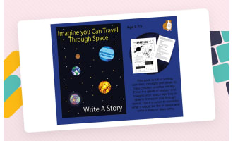 Imagine You Can Travel Through Space: Write A Story (9-13 years)