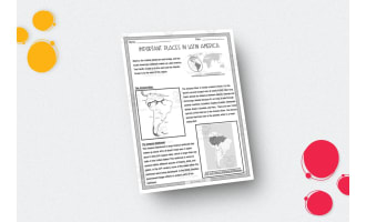 Important Places in Latin America Reading Packet