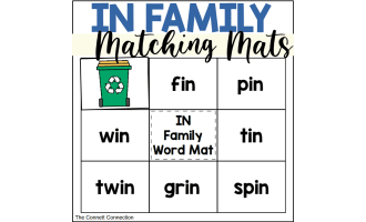 IN Words Matching Mats