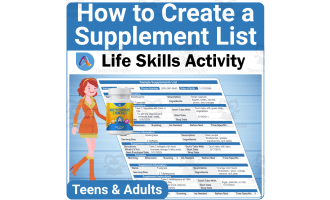 Independent Living Skills: How to Create a Supplement List