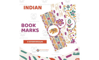 Indian Style Bookmarks