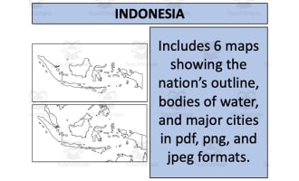Indonesia Map Resources
