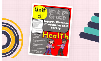 Injury and Violence Prevention Health: 4th and 5th Grade Unit 5