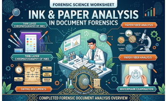 Ink & Paper Analysis in Document Forensics