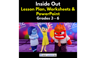 Inside Out Lesson Plan, Worksheets & PowerPoint | Grades 3 - 6