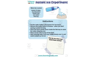 Instant Ice Experiment