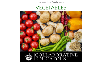 Interactive Flashcards - VEGETABLES