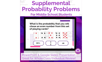 Interactive Probability Problems