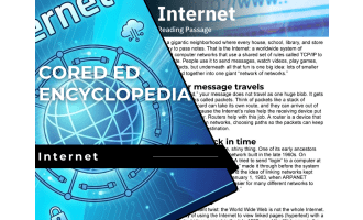 Internet Reading Comprehension Passage - Cored Ed Encyclopedia