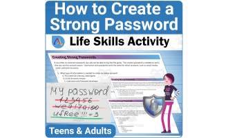 Internet Safety Life Skills: How to Create a Secure Password