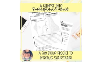 Introducing Shakespeare's World - Group Project