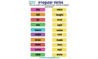 Irregular Verbs Activity