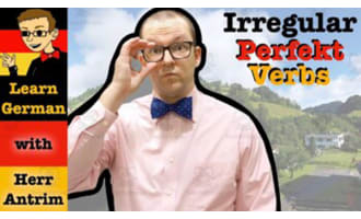 Irregular Verbs of the Perfekt Tense in German