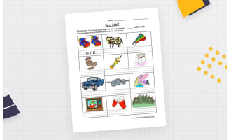 Is Are Pictures Worksheet