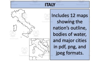 Italy Map Resources