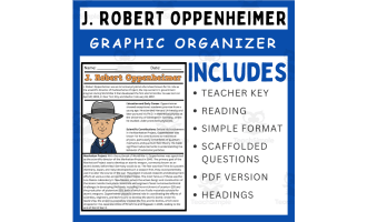 J. Robert Oppenheimer: Graphic Organizer