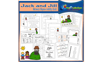 Jack & Jill Nursery Rhyme Activity Book - EBOOK