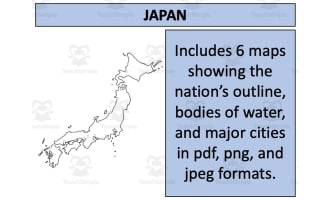 Japan Map Resources