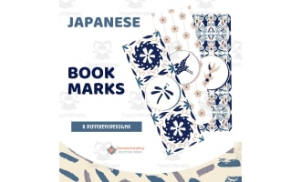 Japanese Style Bookmarks