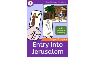 Jesus - Entry into Jerusalem - Finger Puppets - Bible Story