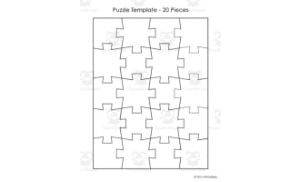 Jigsaw Puzzle Templates