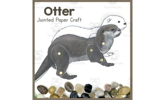 Jointed Otter Animal Craft