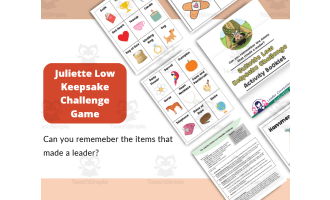 Juliette Gordon Low Facts Kim's Memory Game