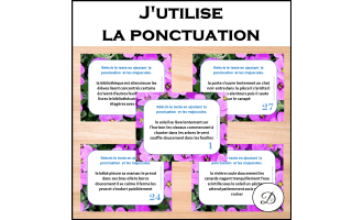 J'utilise la ponctuation - 32 petits textes / French Punctuation