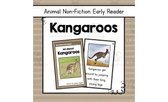 Kangaroo Early Reader Nonfiction Book