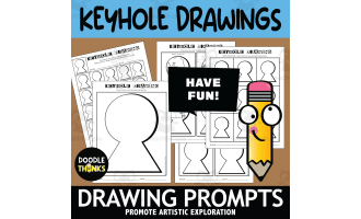 Keyhole Art Drawing Prompts | Encourage Creative Thinking Skills