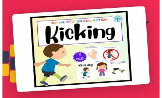 Kicking Social Story