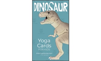 Kids Yoga Stories: Dinosaur Yoga Cards for Kids