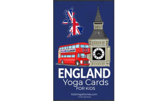 Kids Yoga Stories: England Yoga Cards for Kids