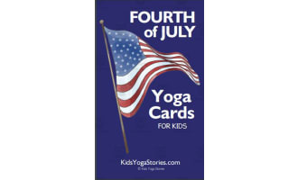 Kids Yoga Stories: Fourth of July Yoga Cards for Kids
