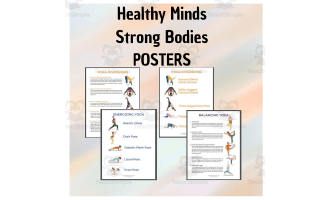 Kids Yoga Stories: Healthy Bodies Strong Minds Yoga Posters